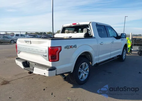 2017 Ford F-150 Platinum from USA, damaged, VIN 1FTEW1EF2HFC92945